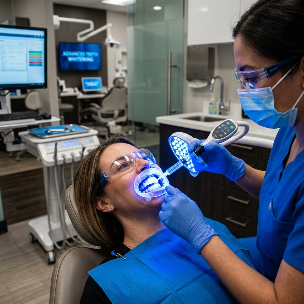 Teeth Whitening Process